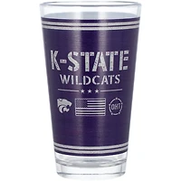 Kansas State Wildcats 16oz OHT Military Appreciation Pint Glass