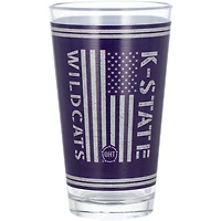 Kansas State Wildcats 16oz OHT Military Appreciation Pint Glass