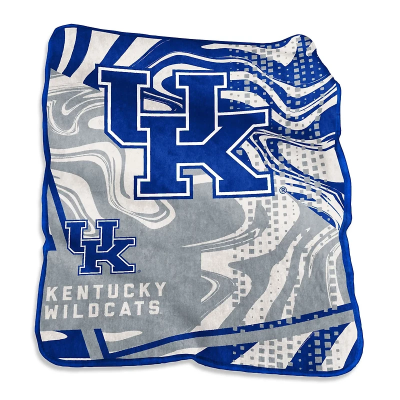 Kentucky Wildcats 50" x 60" Swirl Raschel Throw Blanket