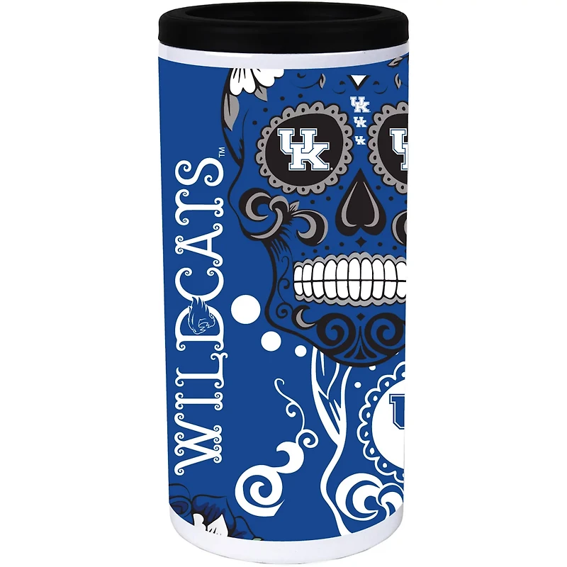 Kentucky Wildcats Dia Stainless Steel 12oz Slim Can Cooler