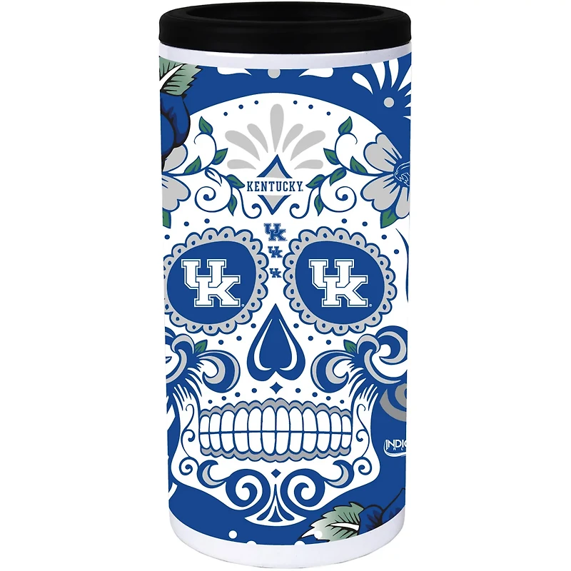 Kentucky Wildcats Dia Stainless Steel 12oz Slim Can Cooler