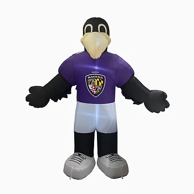 Logo Brands Baltimore Ravens 7 ft Yard Inflatable Mascot