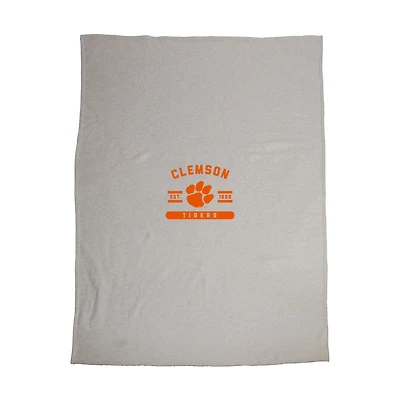 Logo Brands Clemson University Sublimated Sweater Blanket