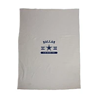 Logo Brands Dallas Cowboys Sublimated Sweater Blanket
