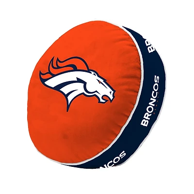Logo Brands Denver Broncos Puff Pillow