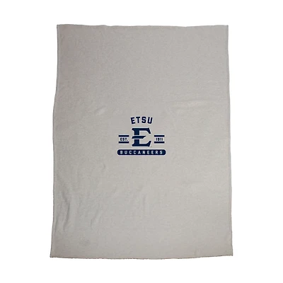 Logo Brands East Tennessee State University Sublimated Sweater Blanket