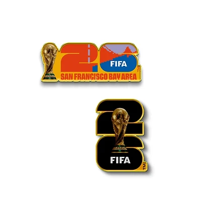 Logo Brands FIFA x World Cup 2026 San Francisco Host City Two-Piece Pin Bundle