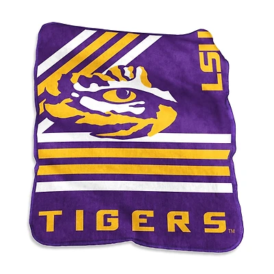 Logo Brands Louisiana State University 50 in x 60 in Raschel Throw