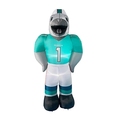 Logo Brands Miami Dolphins 7 ft Yard Inflatable Mascot