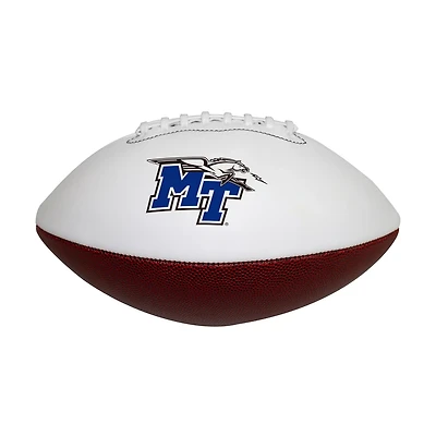 Logo Brands Middle Tennessee State University Official Size Autograph Football