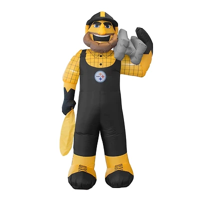 Logo Brands Pittsburgh Steelers 7 ft Yard Inflatable Mascot