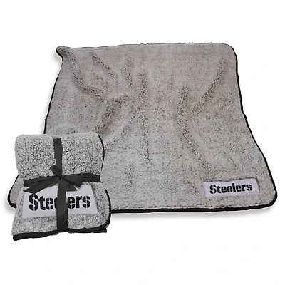 Logo Brands Pittsburgh Steelers Frosty Fleece Throw