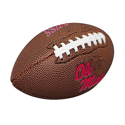 Logo University of Mississippi Mini Size Composite Football
