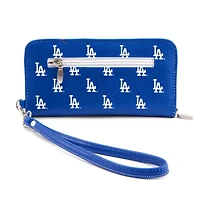 Los Angeles Dodgers Zip-Around Wristlet Wallet