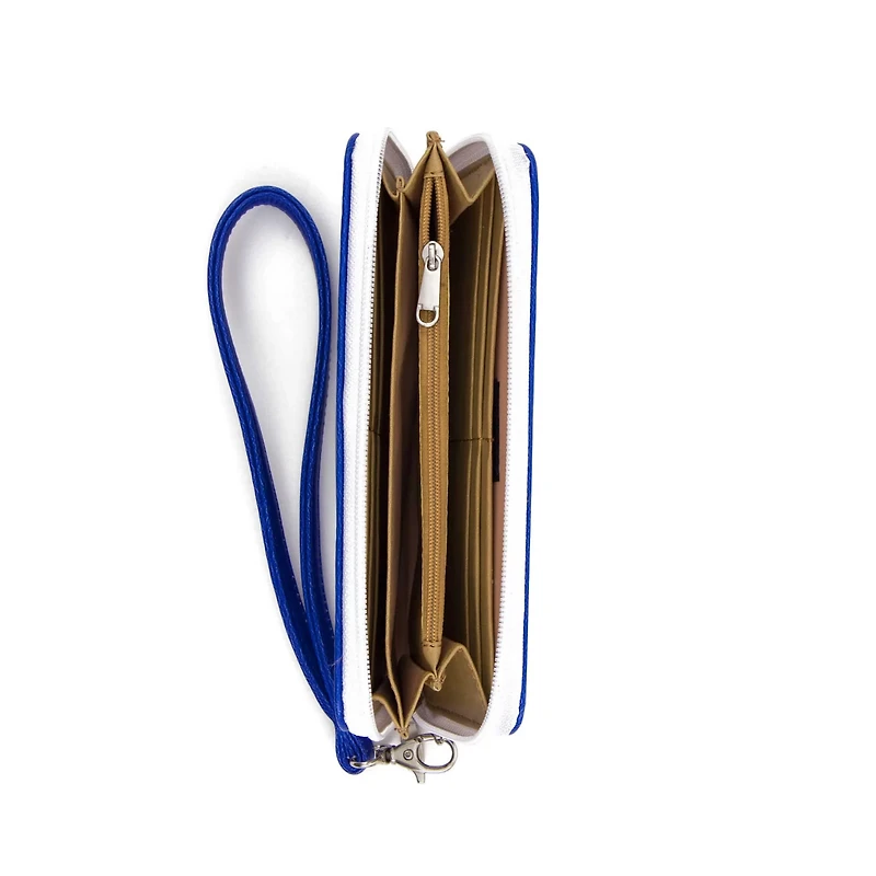 Los Angeles Dodgers Zip-Around Wristlet Wallet