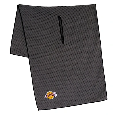 Los Angeles Lakers 19" x 41" Gray Microfiber Towel