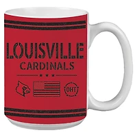 Louisville Cardinals 15oz OHT Military Appreciation Mug