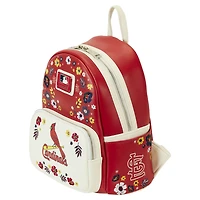 Loungefly St Louis Cardinals Floral Mini Backpack