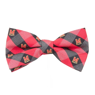 Maryland Terrapins Check Bow Tie