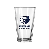 Memphis Grizzlies 16oz Team Wordmark Game Day Pint Glass