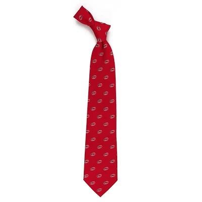 Men's Carolina Hurricanes Echo Woven Silk Tie