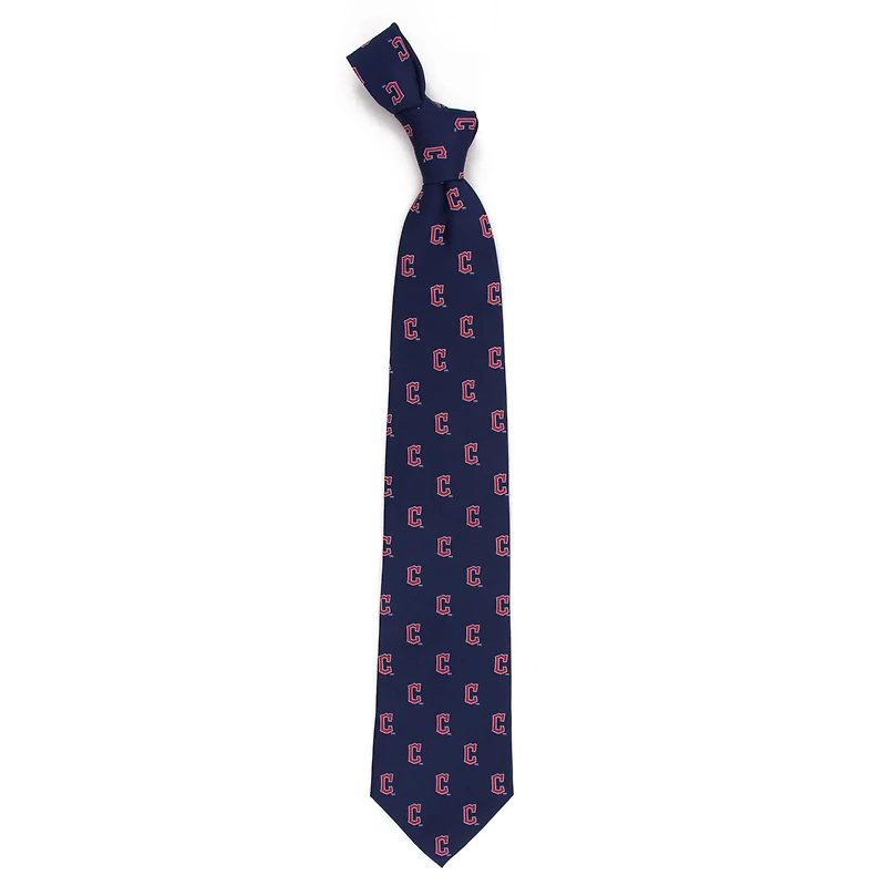 Men's Cleveland Guardians Echo Woven Silk Tie