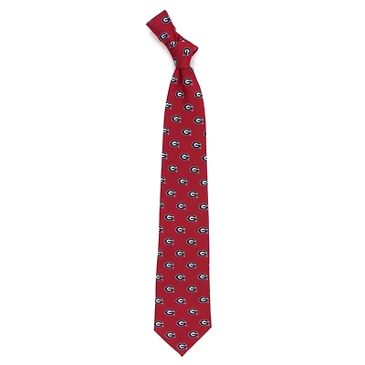 Men's Georgia Bulldogs Echo Woven Silk Tie