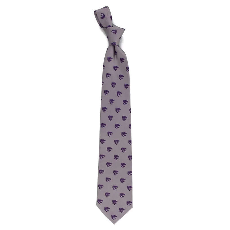 Men's Kansas State Wildcats Echo Woven Silk Tie