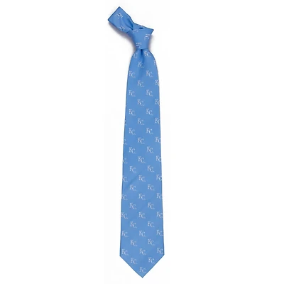 Men's Light Kansas City Royals Echo Woven Silk Tie