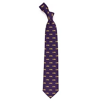Men's LSU Tigers Echo Woven Silk Tie