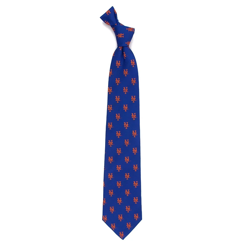 Men's New York Mets Echo Woven Silk Tie