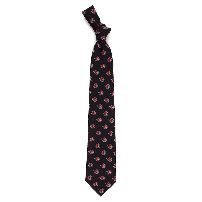 Men's Ottawa Senators Echo Woven Silk Tie