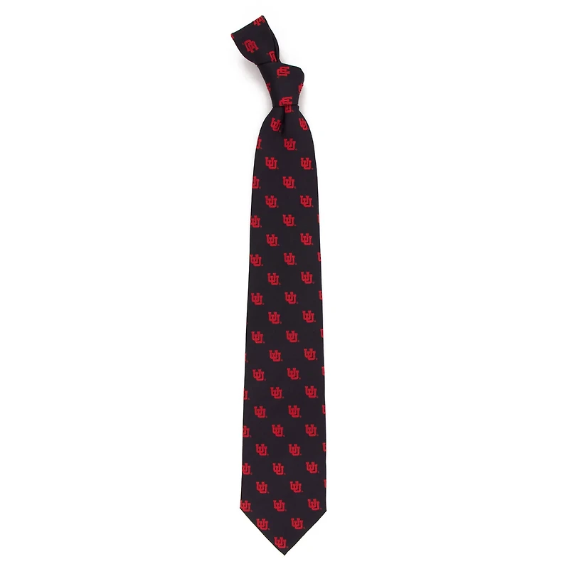 Men's Utah Utes Echo Woven Silk Tie