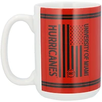 Miami Hurricanes 15oz OHT Military Appreciation Mug