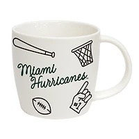 Miami Hurricanes 18oz Playmaker Mug