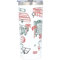 Miami Hurricanes 24oz Campus Tumbler