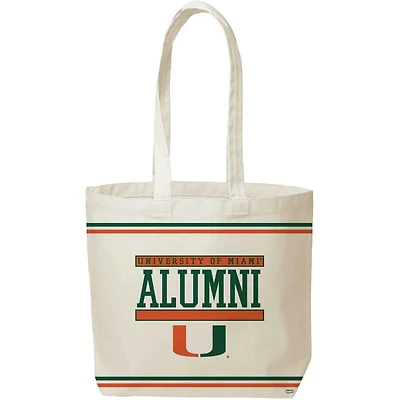 Miami Hurricanes Alumni Daily Grind Tote Bag
