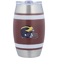 Michigan Wolverines 15oz Football Tumbler