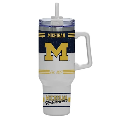 Michigan Wolverines 40oz Rocky Vintage Tumbler