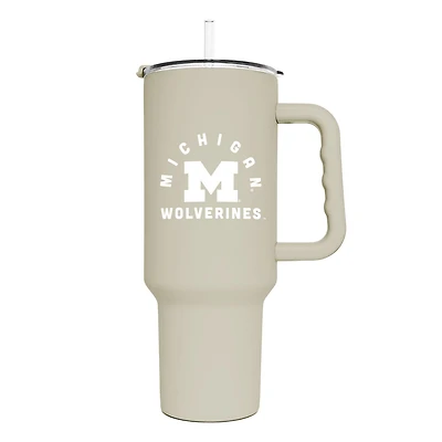 Michigan Wolverines 40oz Soft Touch Tumbler