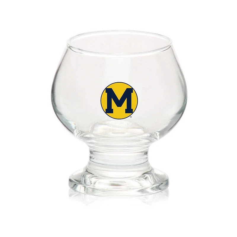 Michigan Wolverines 7oz Balloon Glass