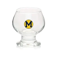 Michigan Wolverines 7oz Balloon Glass