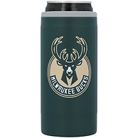 Milwaukee Bucks 12oz Flipside Powdercoat Slim Can Cooler