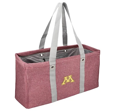 Minnesota Golden Gophers Crosshatch Picnic Caddy Tote Bag