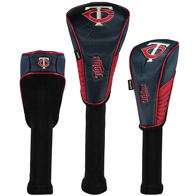 Minnesota Twins Driver Fairway Hybrid Set of Three Headcovers