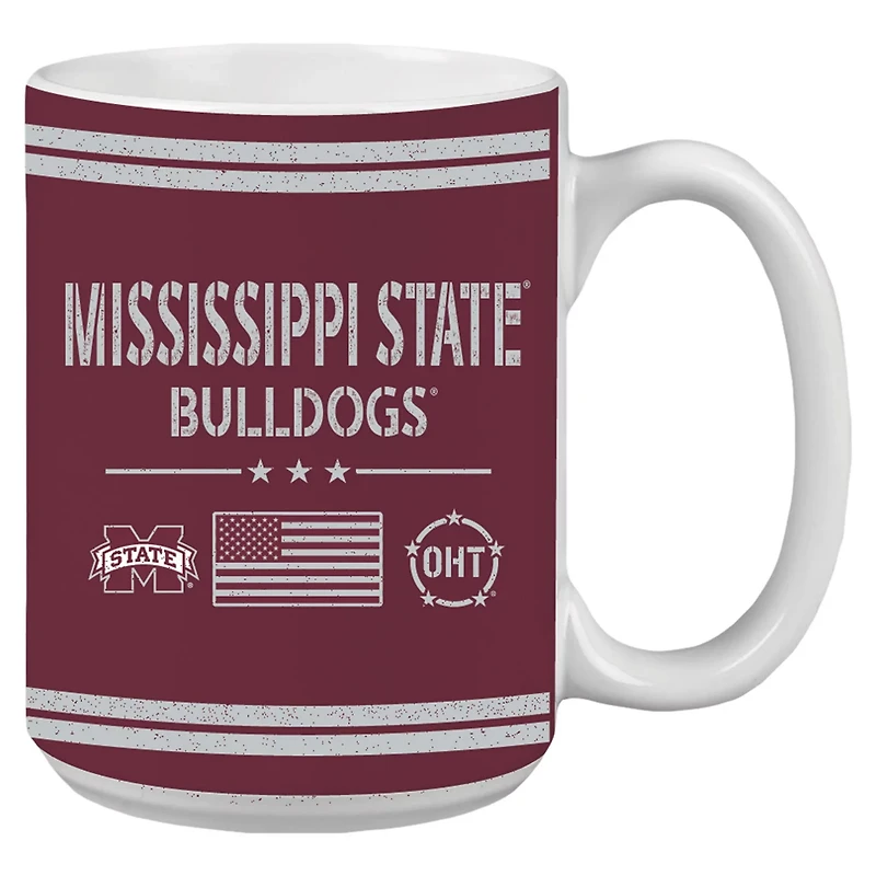 Mississippi State Bulldogs 15oz OHT Military Appreciation Mug