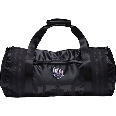 Mitchell  Ness Brooklyn Nets Hardwood Classics Satin Duffel Bag
