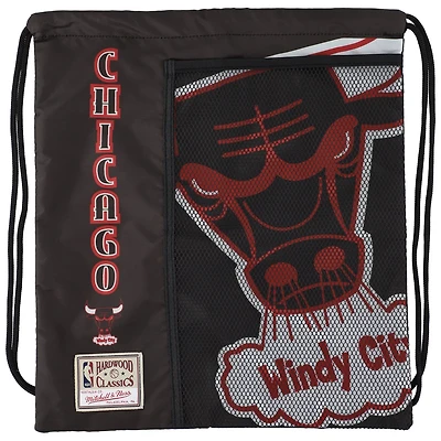 Mitchell  Ness Chicago Bulls Hardwood Classics Team Logo Cinch Bag