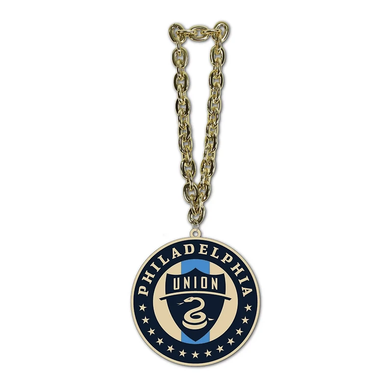 MOJO Philadelphia Union Team Logo Fan Chain Necklace