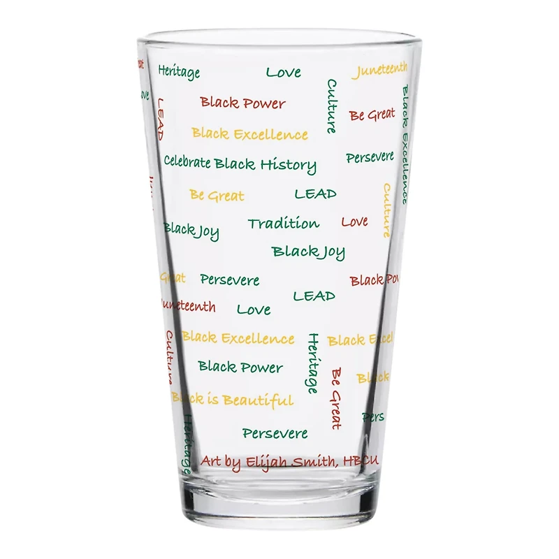 Morehouse Maroon Tigers 16oz Pint Glass